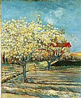 Orchard Paintings - Orchard in Blossom 2 by Vincent van Gogh